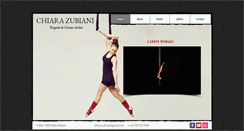 Desktop Screenshot of chiarazubiani.com